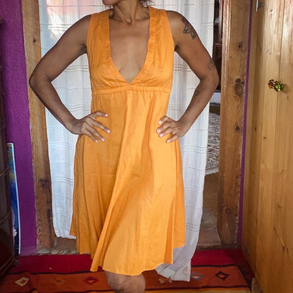 Orange Dress
